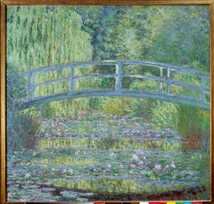 Il ponticello e lo stagno delle ninfee da Claude Monet