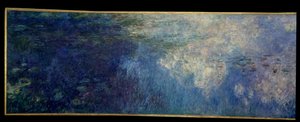 Le ninfee; le nuvole da Claude Monet
