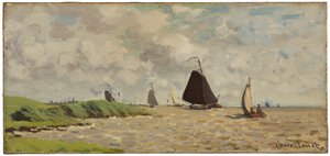 Veduta da Voorzan da Claude Monet