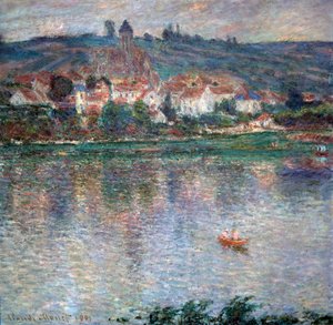 Villaggio Vétheuil, 1901 da Claude Monet