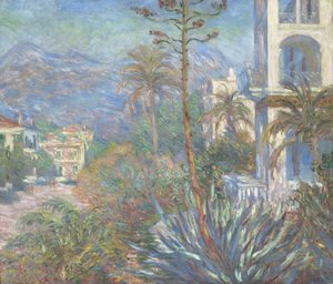 Ville a Bordighera, 1884 da Claude Monet