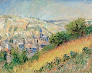 Veduta di Vetheuil da Claude Monet