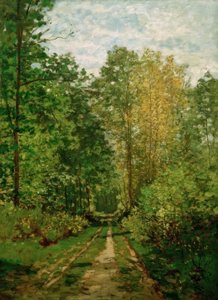 Sentiero nel bosco da Claude Monet