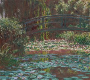Stagno di ninfee da Claude Monet