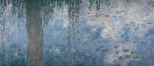 Ninfee: Mattina con salici piangenti, 1914-18 (sezione destra)