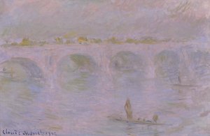 Ponte di Waterloo a Londra, 1902 da Claude Monet