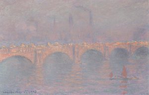 Waterloo Bridge, soleil voilé da Claude Monet