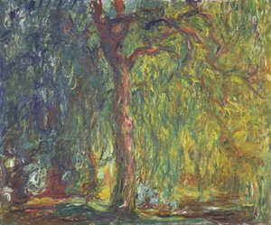 Salice piangente da Claude Monet