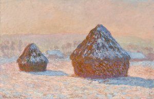 Pagliacci, Effetto neve, Mattina (Meules, Effet de Neige, Le Matin)
