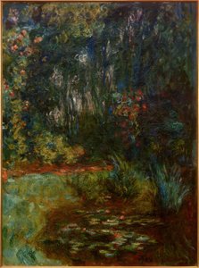 Angolo dello stagno delle ninfee, 1918 da Claude Monet