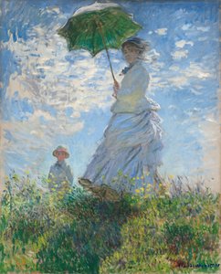 Donna con parasole - Madame Monet e suo figlio da Claude Monet