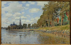 Zaandam da Claude Monet