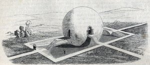 Progetto di una casa di guardia agricola di Claude Nicolas Ledoux (1736-1806).