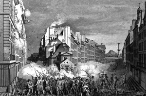 Rivolta di Reveillon a Faubourg Saint Antoine, c.1790