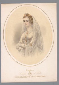 Ritratto di Eugenia, imperatrice di Francia da Claude Régnier