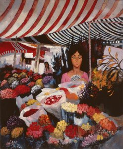 Il venditore di fiori