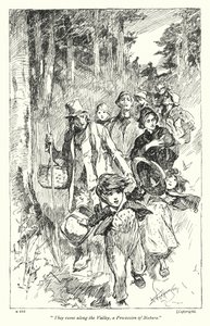 Illustrazione per Coningsby di Disraeli (litografia) da Claude Shepperson