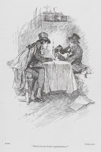 Illustrazione per Lavengro di George Borrow (litografia) da Claude Shepperson
