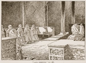 Laus Perennis, illustrazione da 