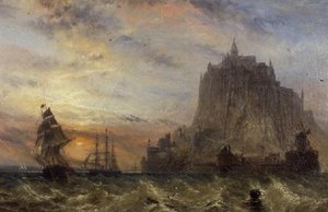 Mont St. Michel, Normandia da Claude T. Stanfield Moore