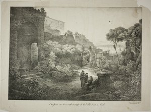 Vista dalla seconda terrazza di Villa d