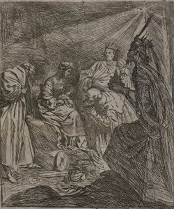 Adorazione dei Magi da Claude Vignon