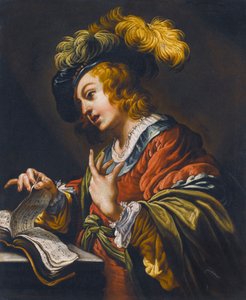 Il giovane cantante da Claude Vignon