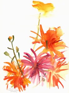 Calendule e altri fiori, 2004