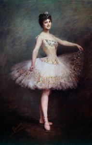 Ritratto di Carlotta Zambelli (1875-1968), ballerina e pedagoga italiana da Claudie Viardot