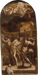 La flagellazione di Cristo da Claudio Ridolfi
