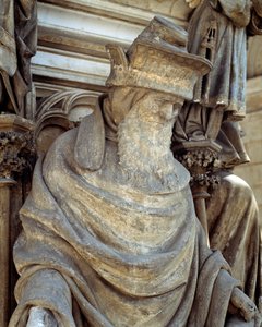 Zaccaria (base del Pozzo di Mosè) da Claus Sluter