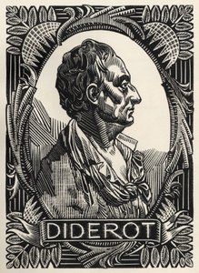Denis Diderot da Clement Serveau