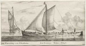 Varie navi e vedute di Amsterdam (Verscheffde Schepen en Gesichten van Amstelredam), Parte II: Una nave d