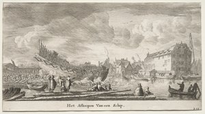 Varie Navi e Vedute di Amsterdam (Verscheffde Schepen en Gesichten van Amstelredam), Parte II: Varare una Nave