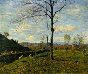 Fine di ottobre, di Clemente Pugliese Levi (1855-1936) da Clemente Pugliese Levi