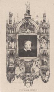 Ritratto di Victor Hugo da Célestin Nanteuil