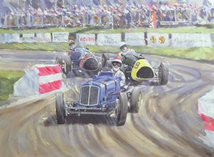 La prima gara al Goodwood Revival, 1998
