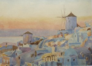 Santorini Oia – Tramonto, ora di accensione