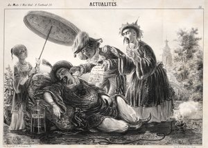 Attualità: --Dite dunque! dite dunque! celeste Imperatore.... da Clémente Pruche