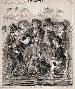 Attualità: Ha hé Felix! arriva dunque presto!, 1841 da Clémente Pruche