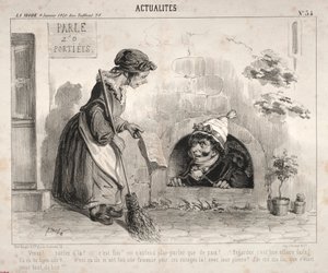 Actualités: Venez! ...sortez dla! ... cest fini! on nentend plus parler que de paix!.... da Clémente Pruche