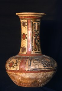 Vaso a collo alto, fase Cocle antica, 700-800 d.C.