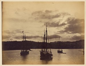 Una scena notturna nel porto da Col. Henry Stuart Wortley