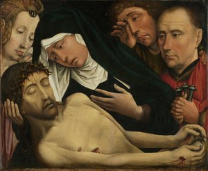 Compianto su Cristo, c. 1510 da Colijn de Coter