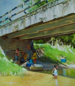 Sotto il vecchio ponte