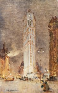 Il Flat Iron Building, New York da Colin Campbell Cooper