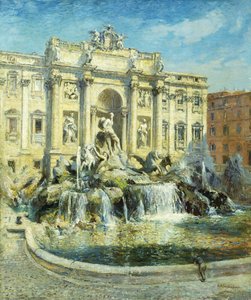 Fontana di Trevi, Roma da Colin Campbell Cooper