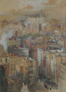 Veduta di New York da Colin Campbell Cooper