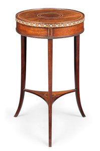 Tavolino vittoriano intarsiato, c.1880 da Collinson and Lock