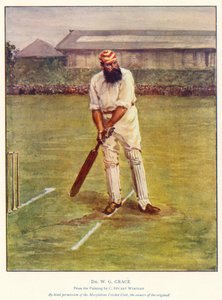 Dr W G Grace da Colonel Stuart Wortley